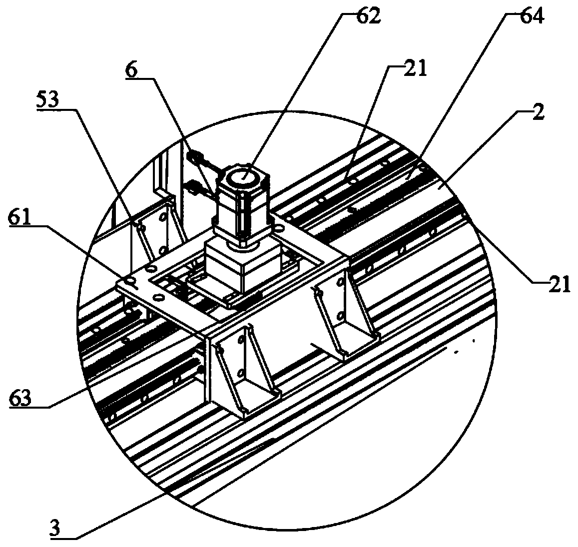 Multi-angle adjustable ceiling television device