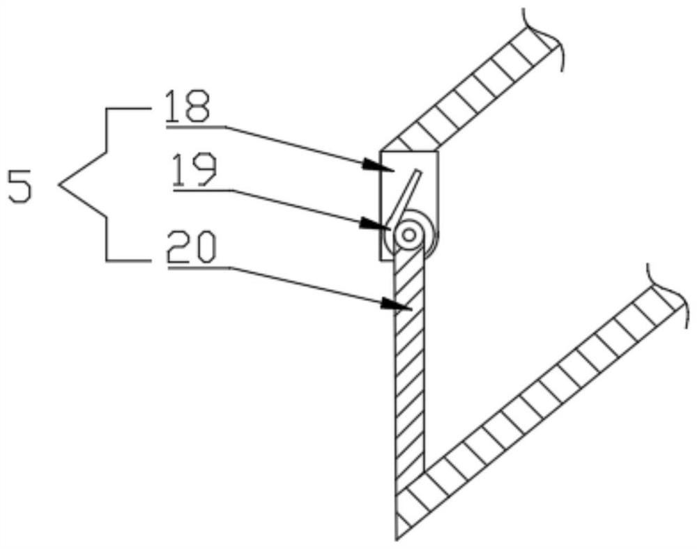 Concrete stirring device for building construction