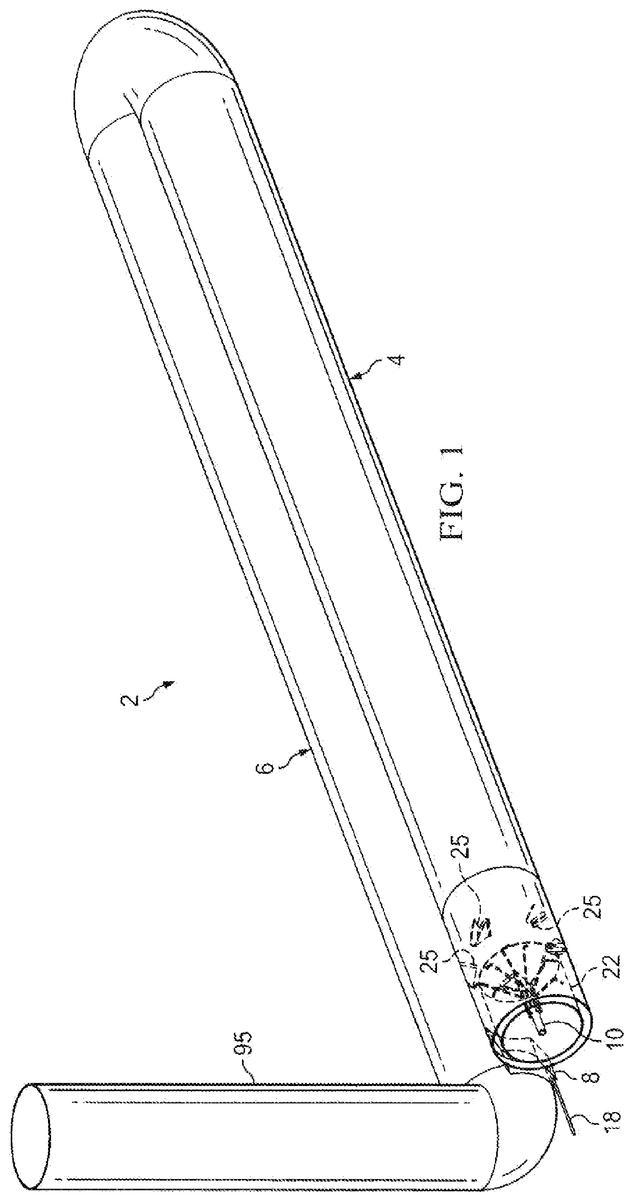 Cylindrical burner apparatus and method