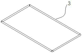 A motor cooling air duct with improved fatigue characteristics and sealing characteristics and its manufacturing method