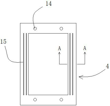 A motor cooling air duct with improved fatigue characteristics and sealing characteristics and its manufacturing method