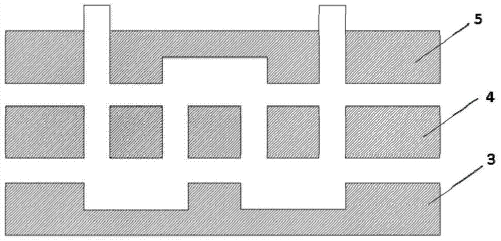 A three-dimensional microfluidic chip and its preparation method