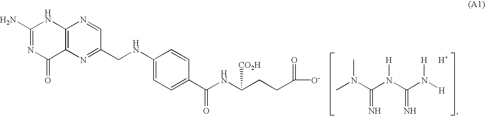 Metformin folate and preparation of the same