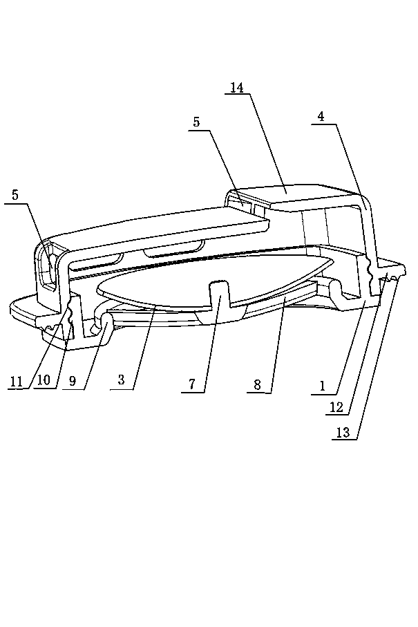 Breather valve structure