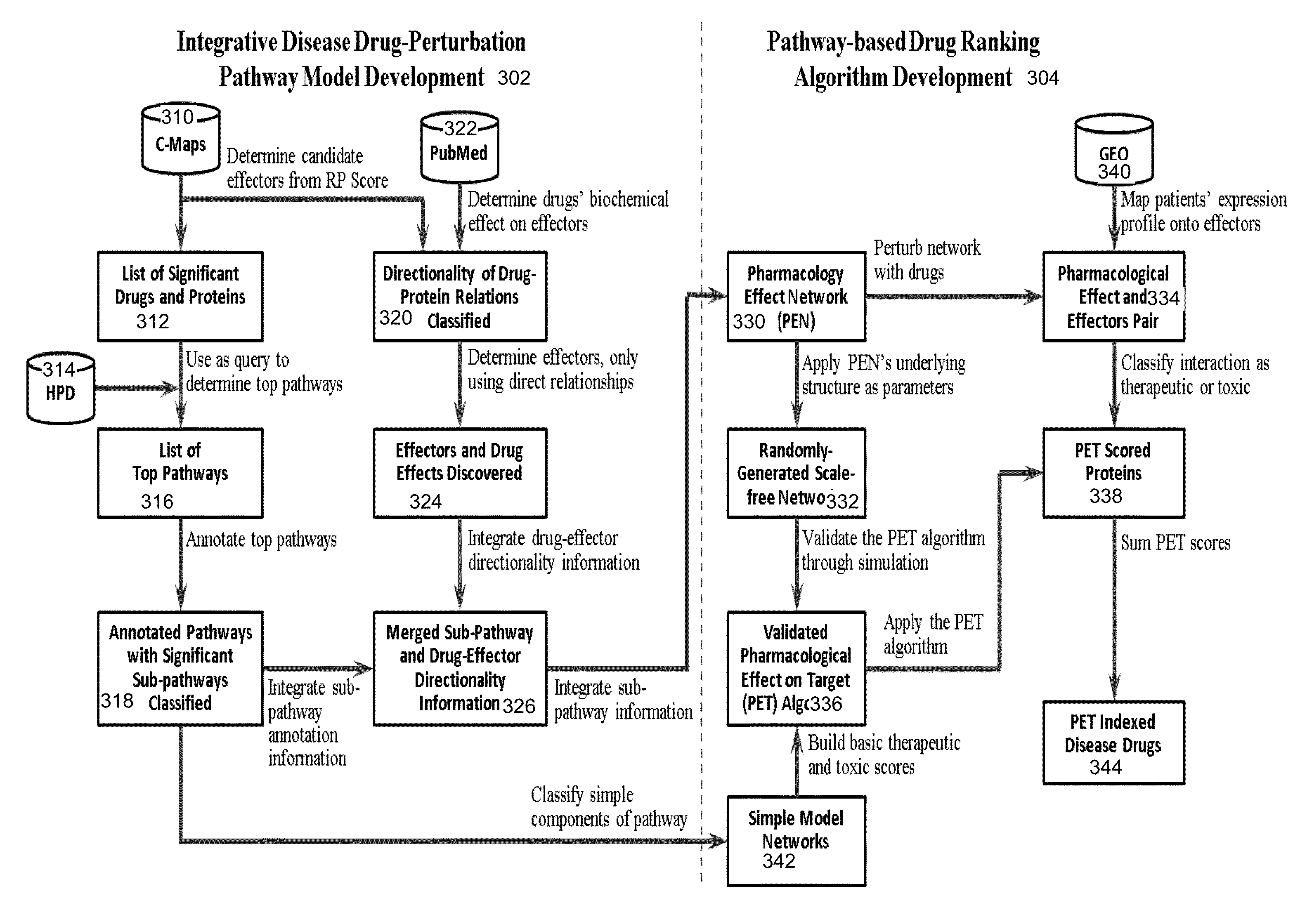 Integrative pathway modeling for drug efficacy prediction