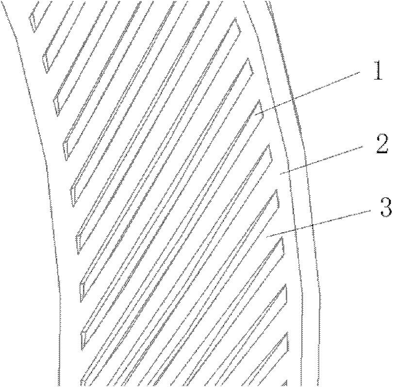 Wedge groove curvature sealing structure for dynamic and static gaps for nuclear main pump