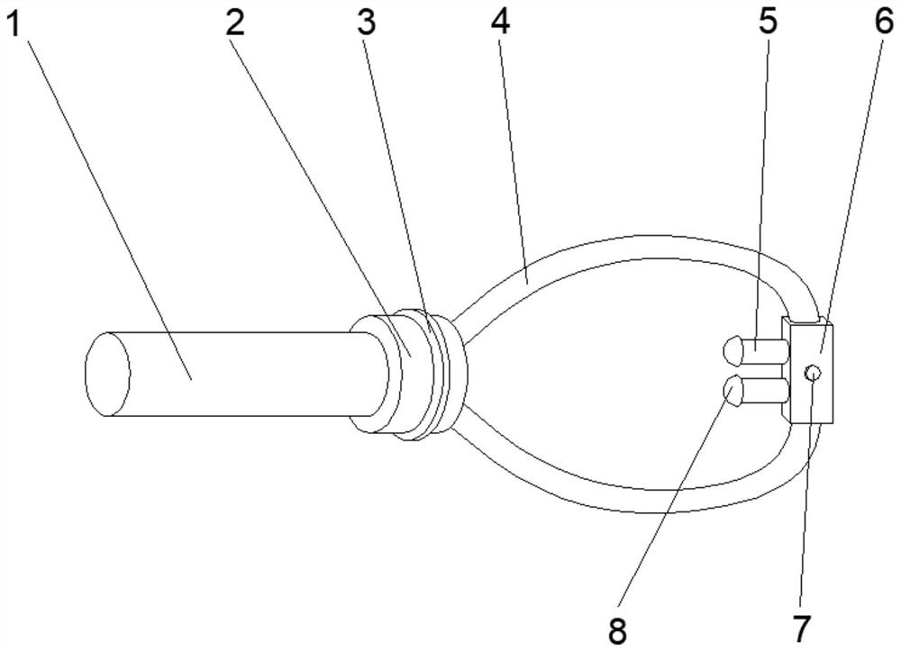 Humidifying nasal oxygen cannula with oxygen filtering function