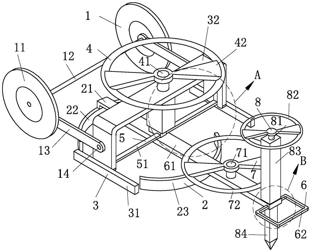 Device for easily moving municipal manhole cover