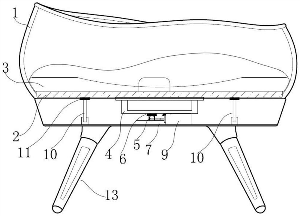 Intelligent baby crib