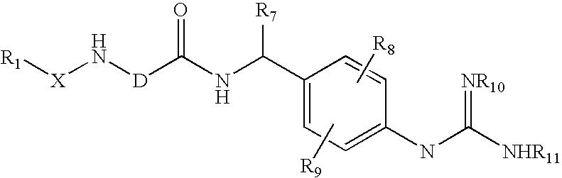 Aromatic heterocyclic non-covalent inhibitors of urokinase and blood vessel formation