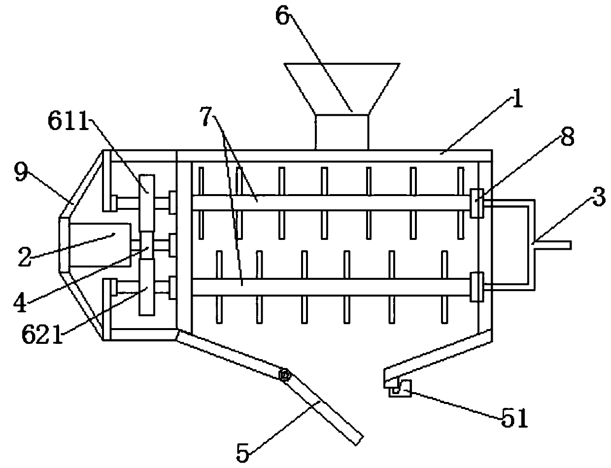 Self-cleaning concrete mixing drum