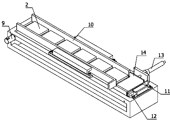 Aluminum substrate foil plate pressing device