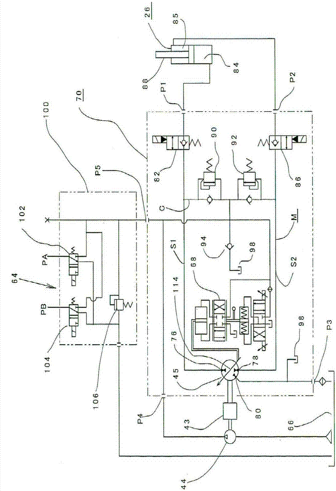 Closed circuit pump