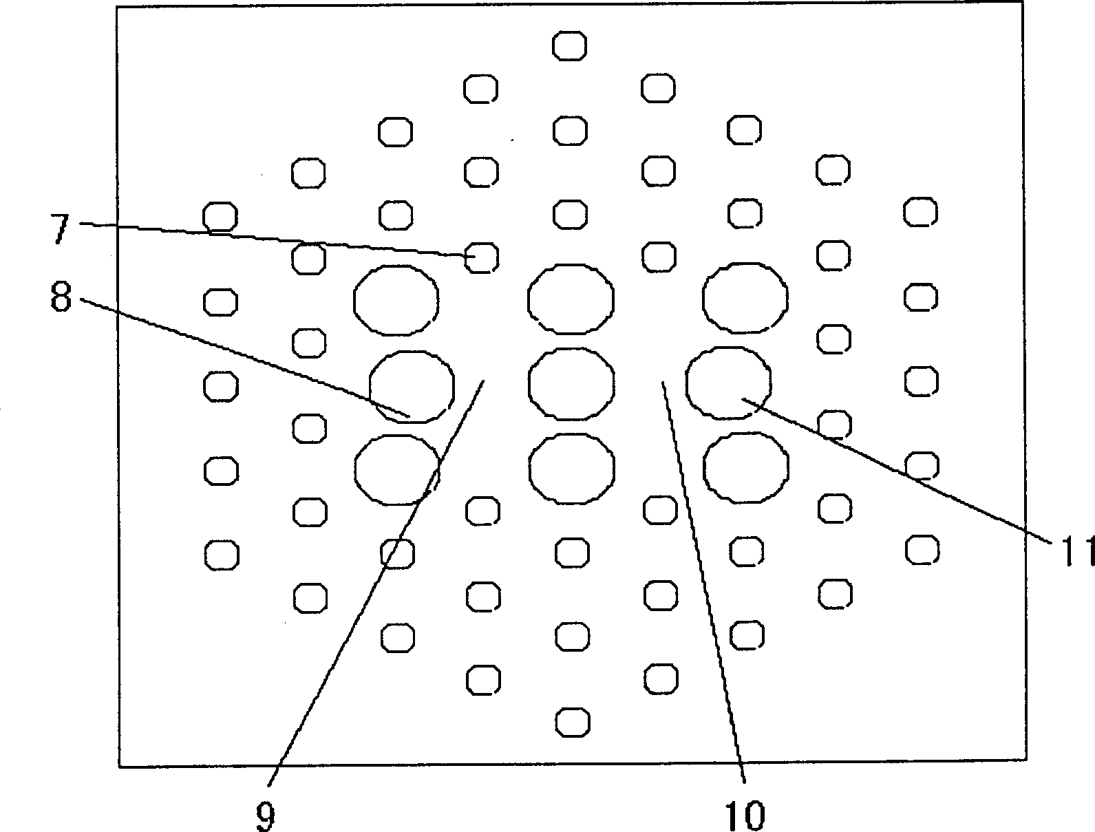 Double core photon crystal optical fiber