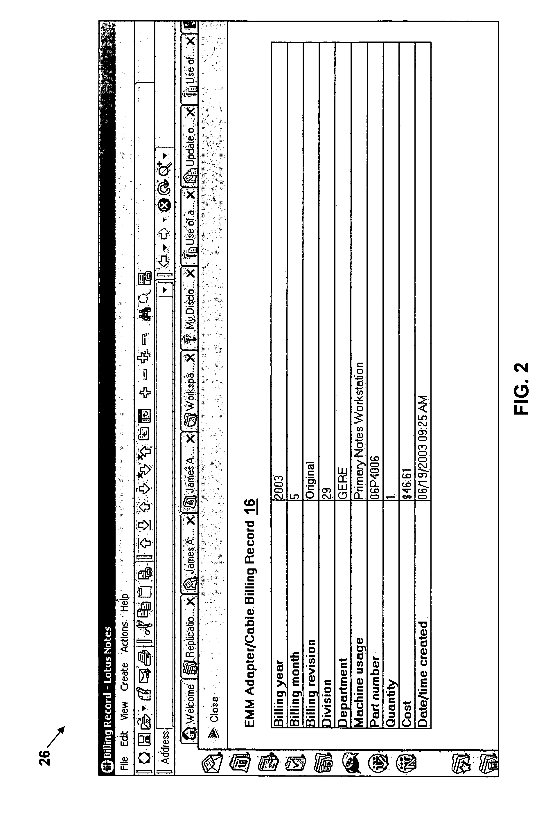 Method for providing revisional delta billing and re-billing in a dynamic project environment