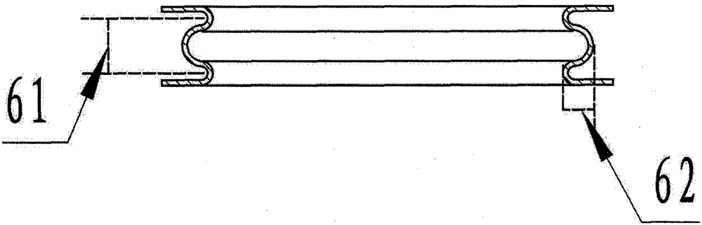 A small bellows tube blank hydroforming process and special forming die