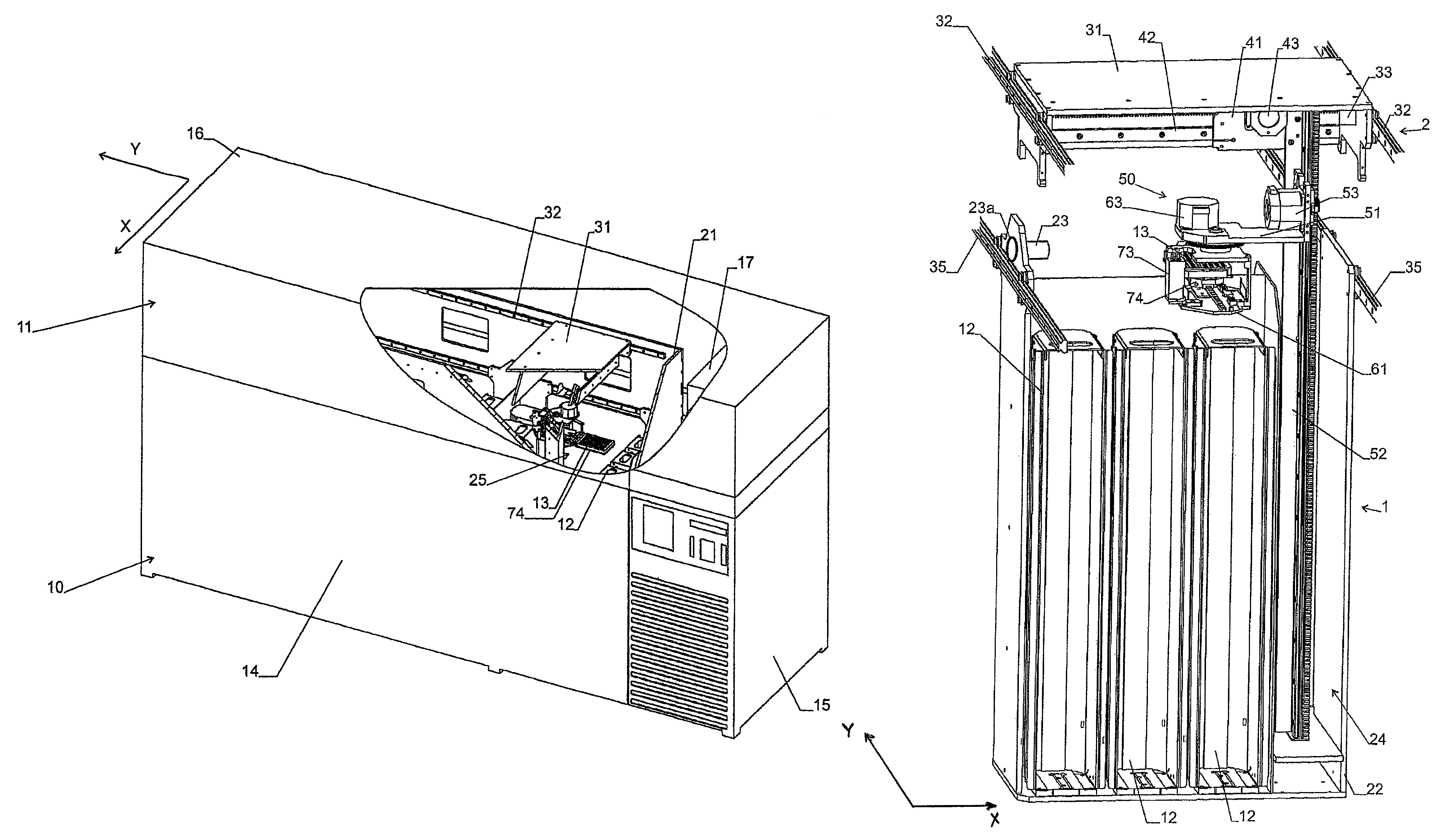 Automated substance storage