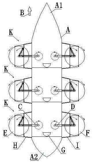 Multi-person manpower boat