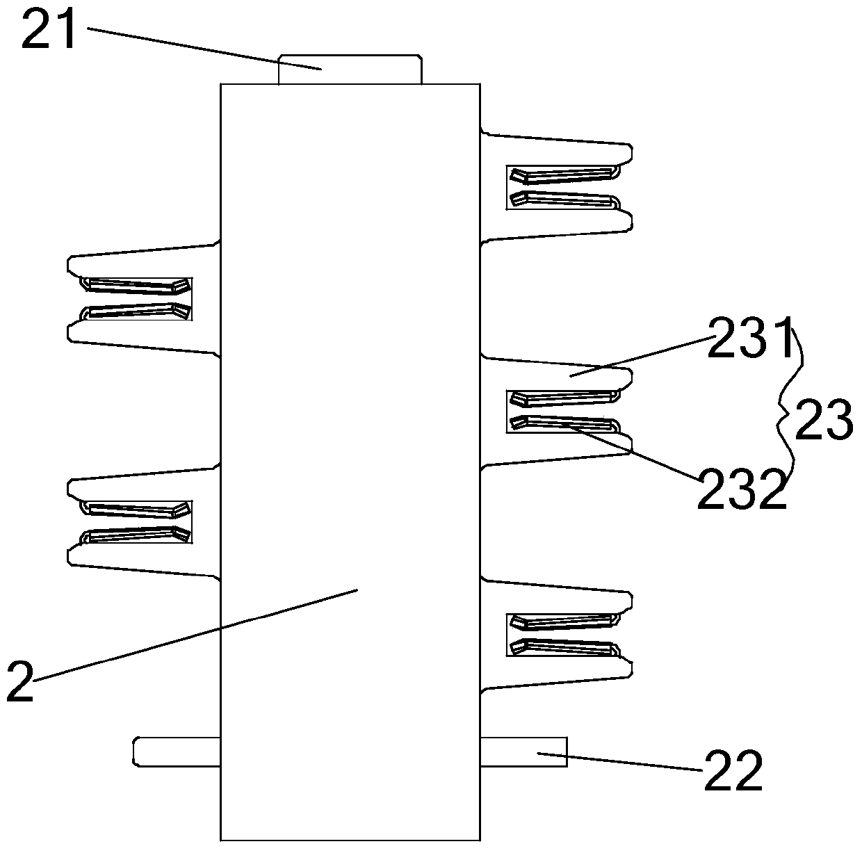 A bus duct and power-taking plug