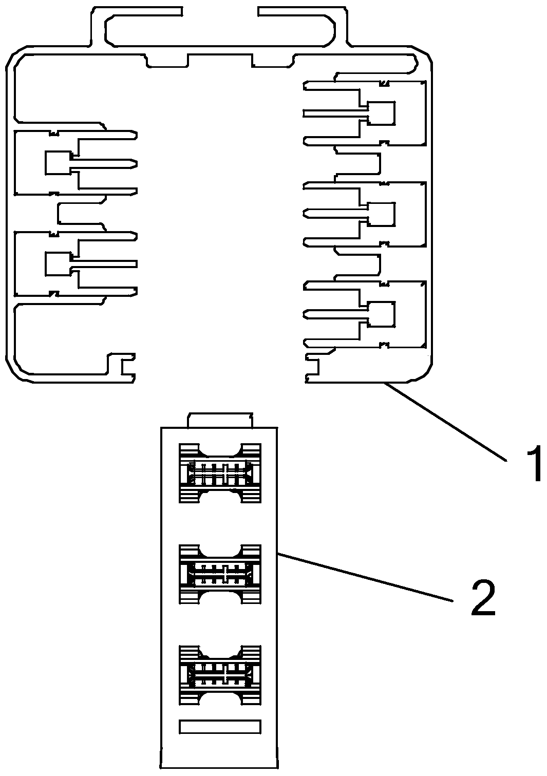 A bus duct and power-taking plug