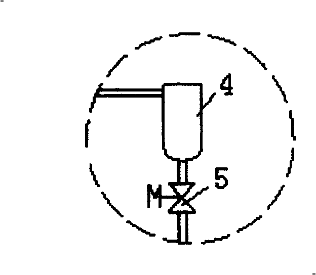 Capacity governing system for heat pumping set