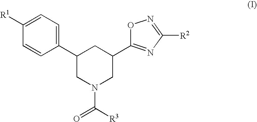 Substituted piperidines