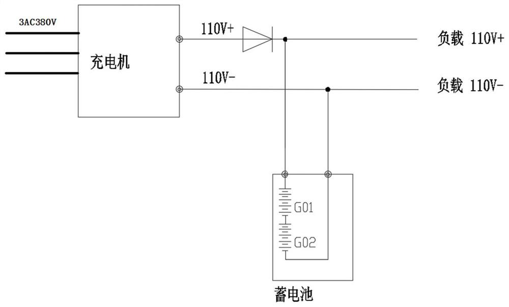 Electric locomotive leading-in trailer power supply emergency circuit and control method thereof