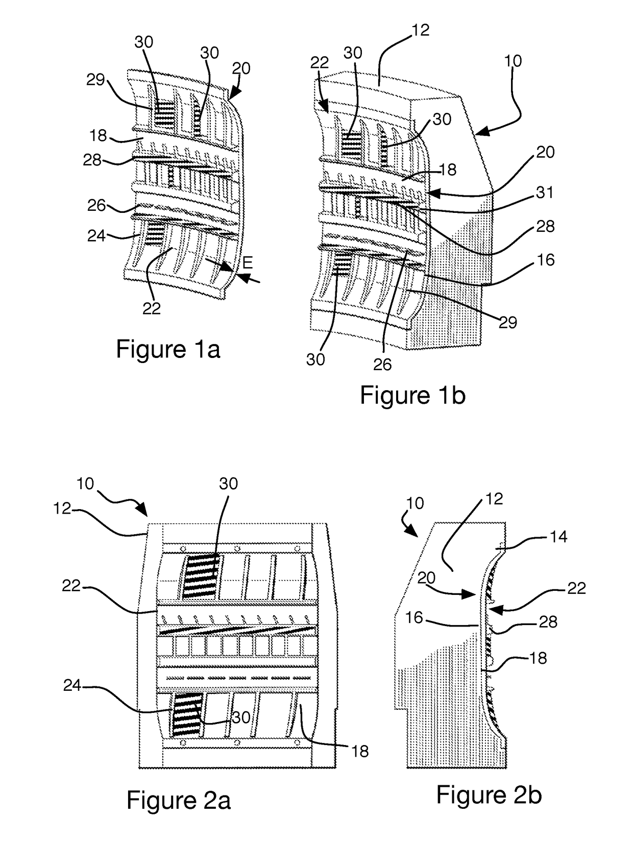 Mould Element Comprising A High-Contrast Texture