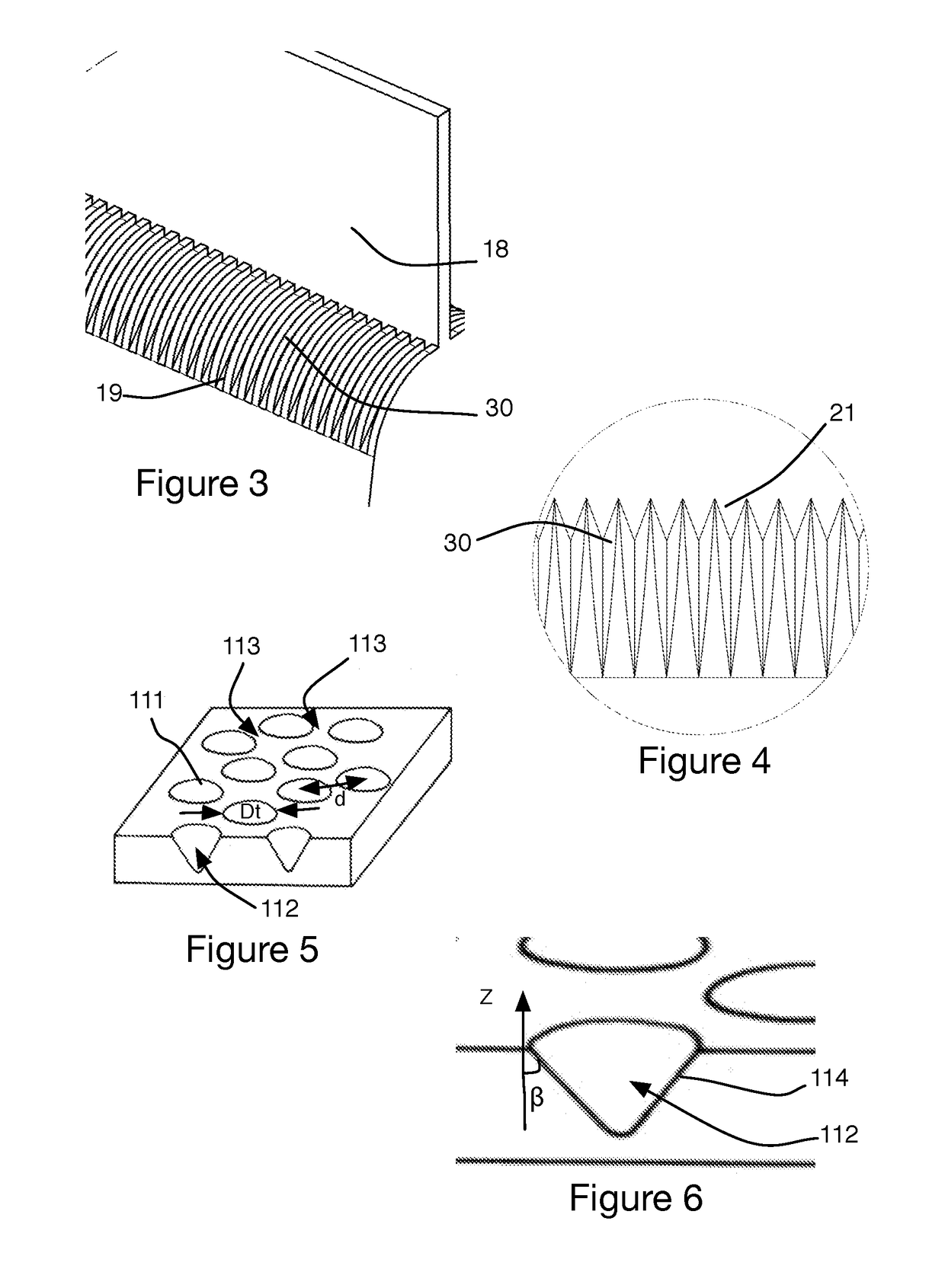 Mould Element Comprising A High-Contrast Texture