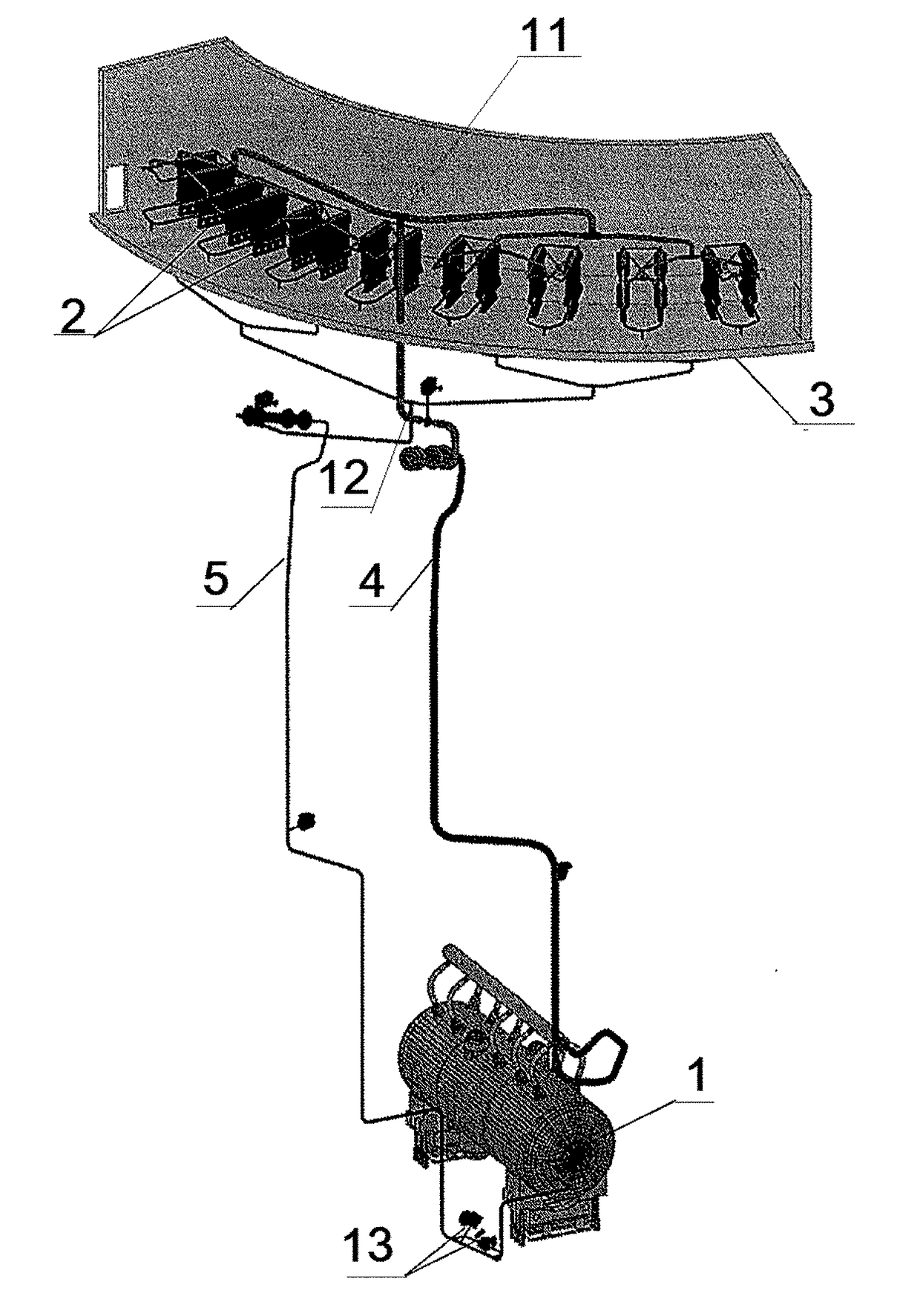 System for Passive Heat Removal from the Pressurized Water Reactor Through the Steam Generator