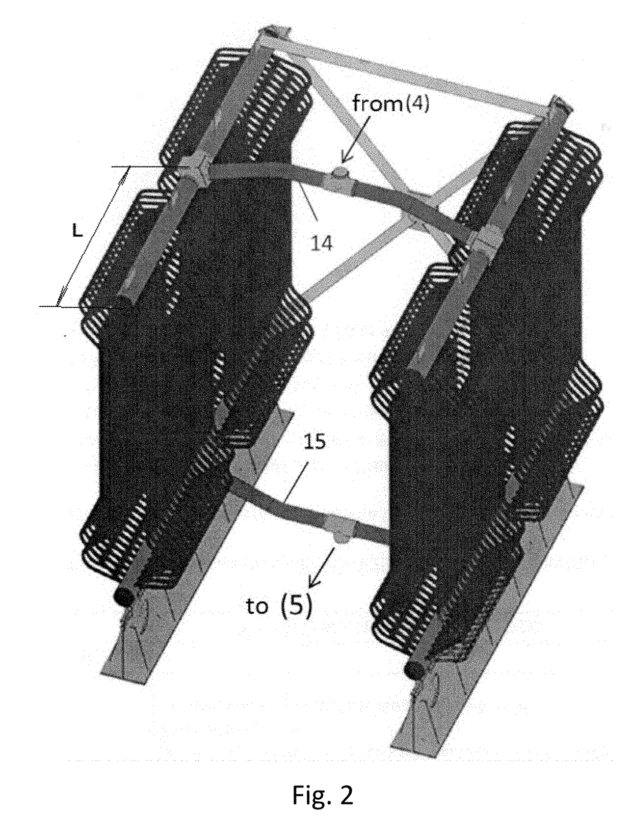 System for Passive Heat Removal from the Pressurized Water Reactor Through the Steam Generator