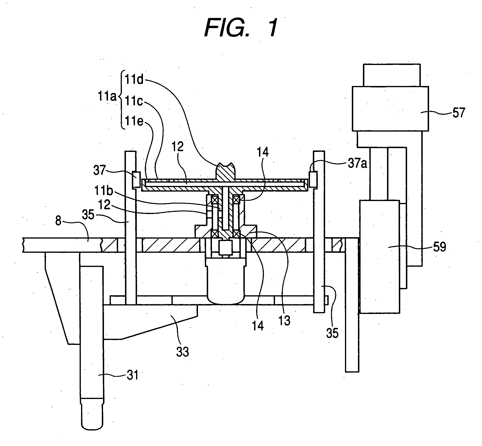 Apparatus for and method of manufacturing an optical disc