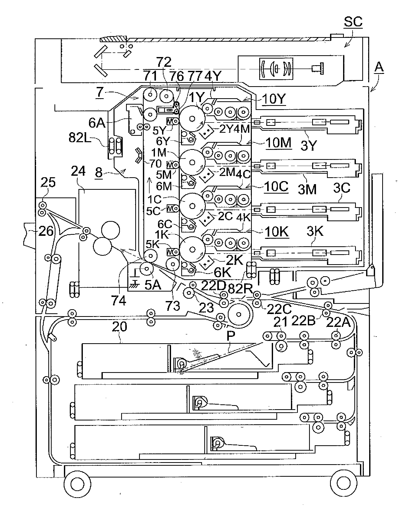 Toner for electrostatic image development, full-color toner kit and image forming method