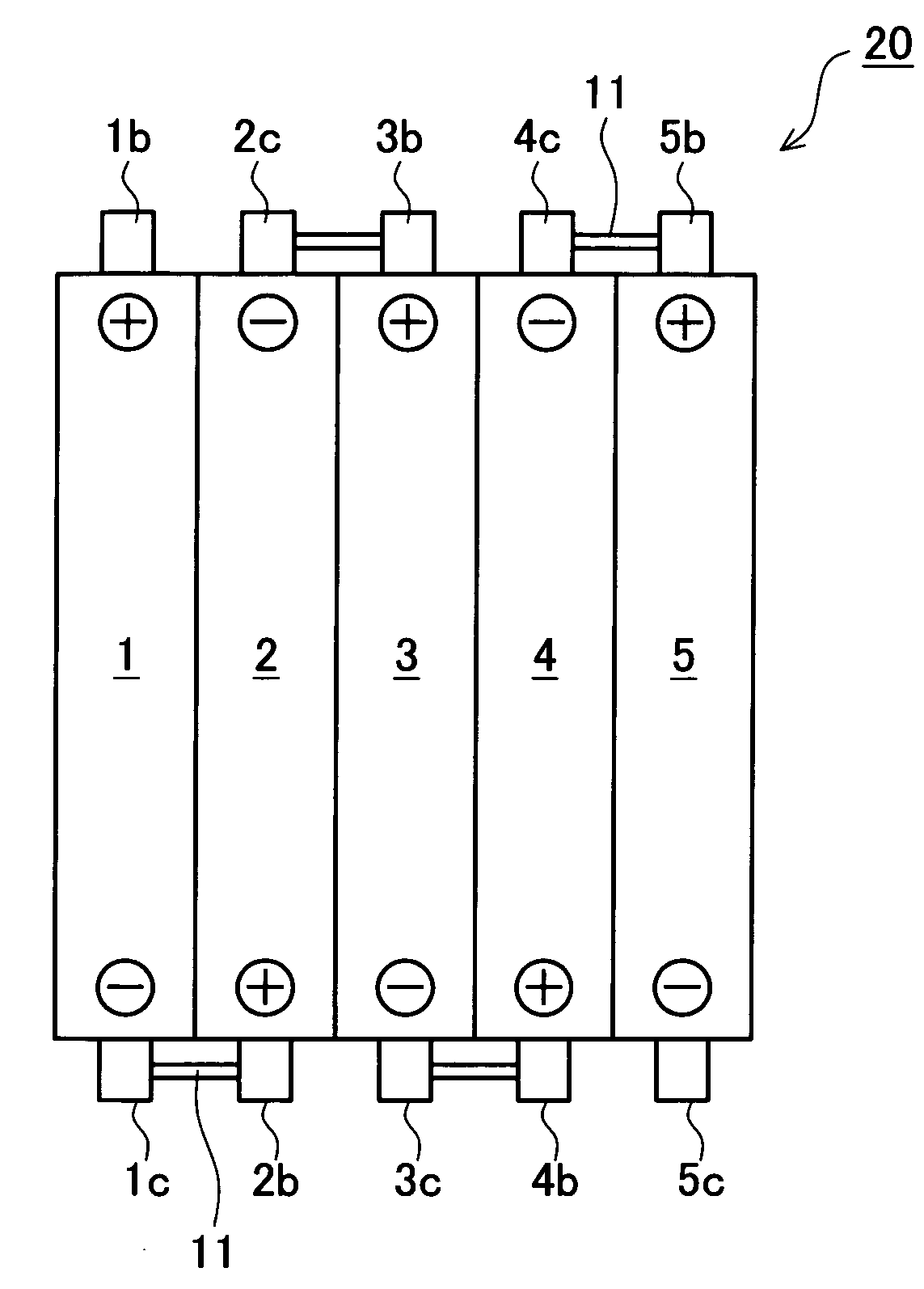 Battery pack producing method and battery pack