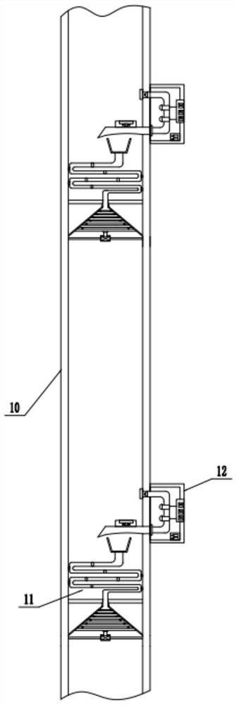 A gas emission device for monitoring air quality based on the Internet of Things