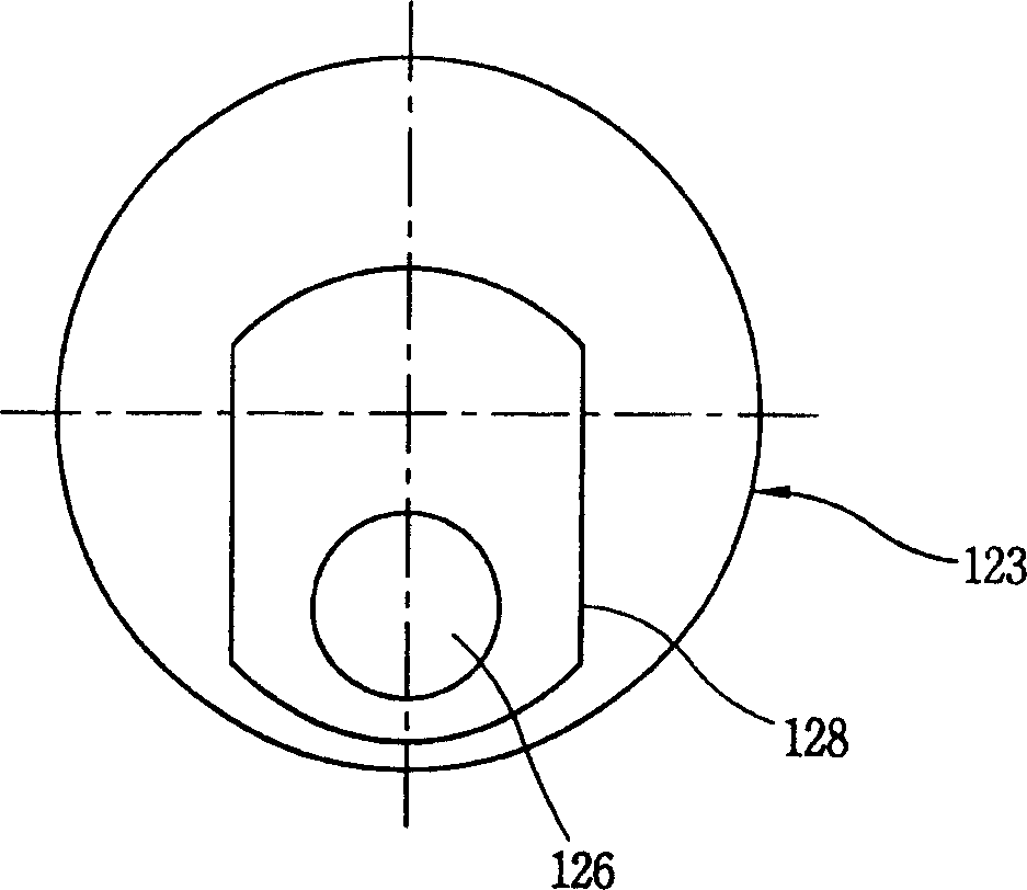 Oil supply structure for hermetic vortex type compressor