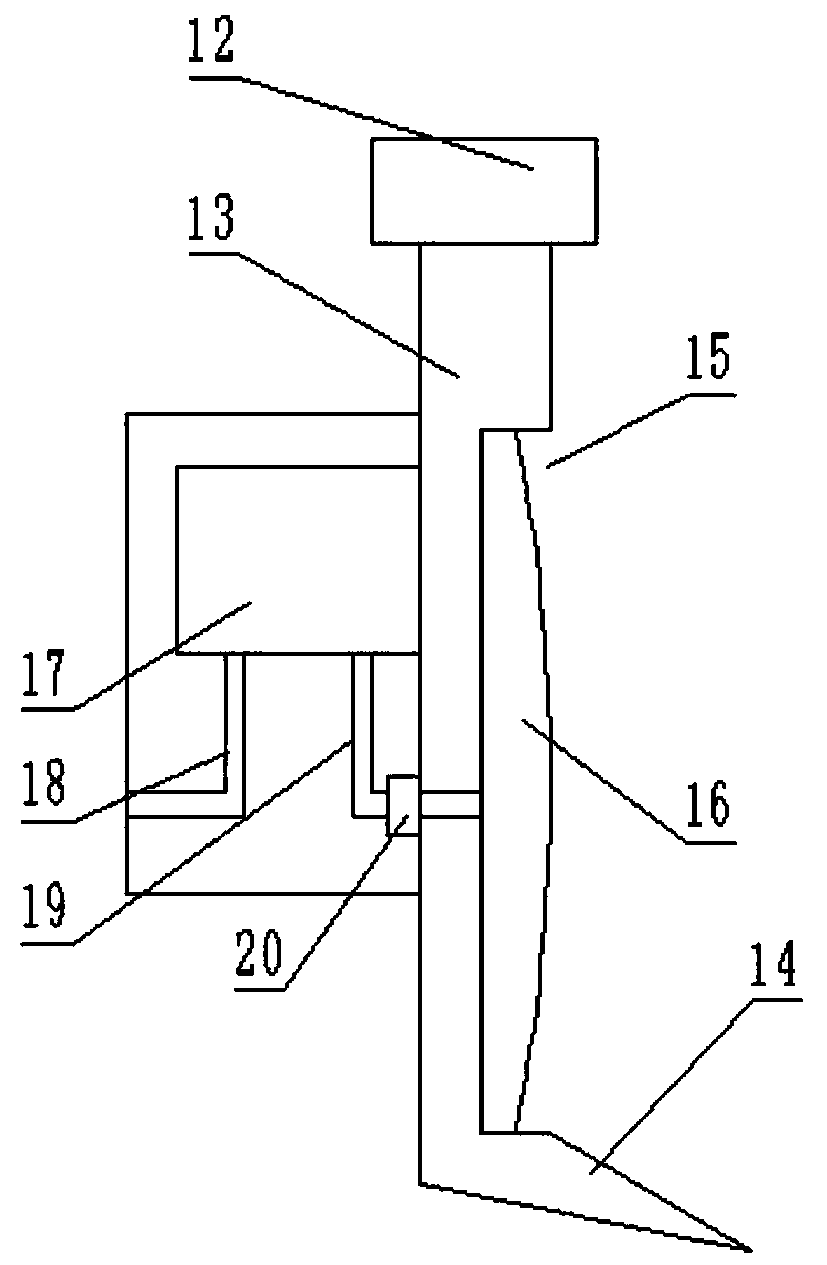 Building pipeline hoisting device