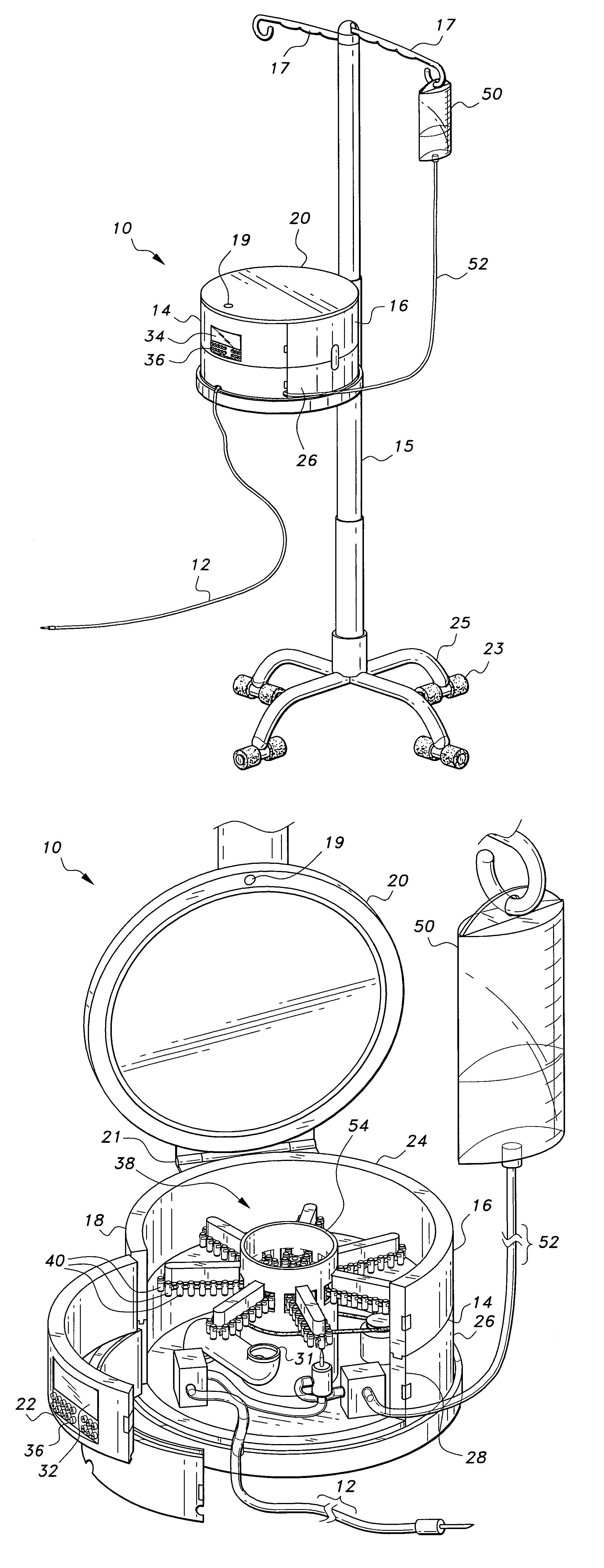 Multiple medication IV pump