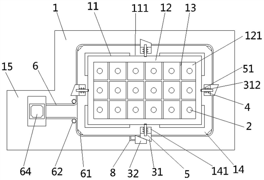 Device for oiling injection mold