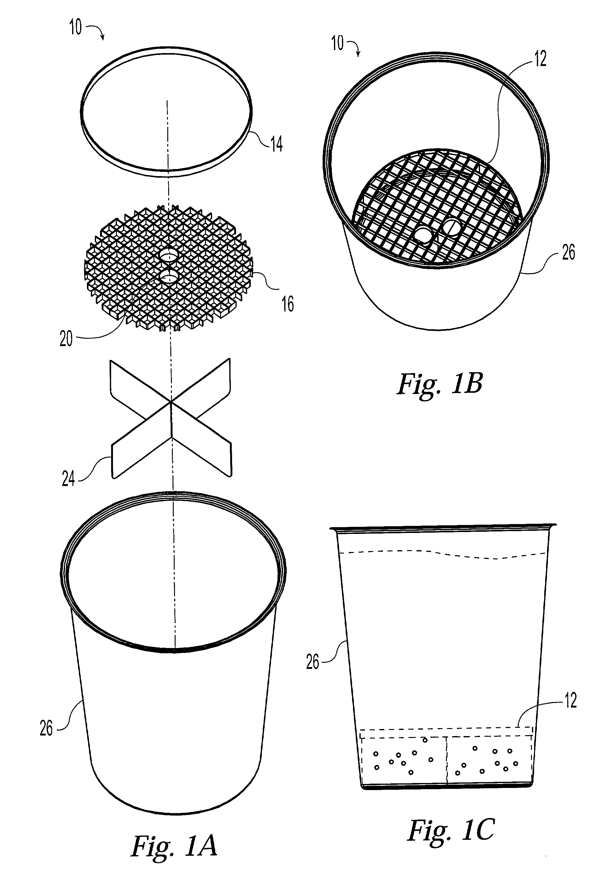 Fluid receptacle and filter system