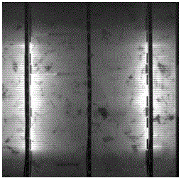 Remedy method for serious EL grid breakage of finished crystalline silicon solar cells