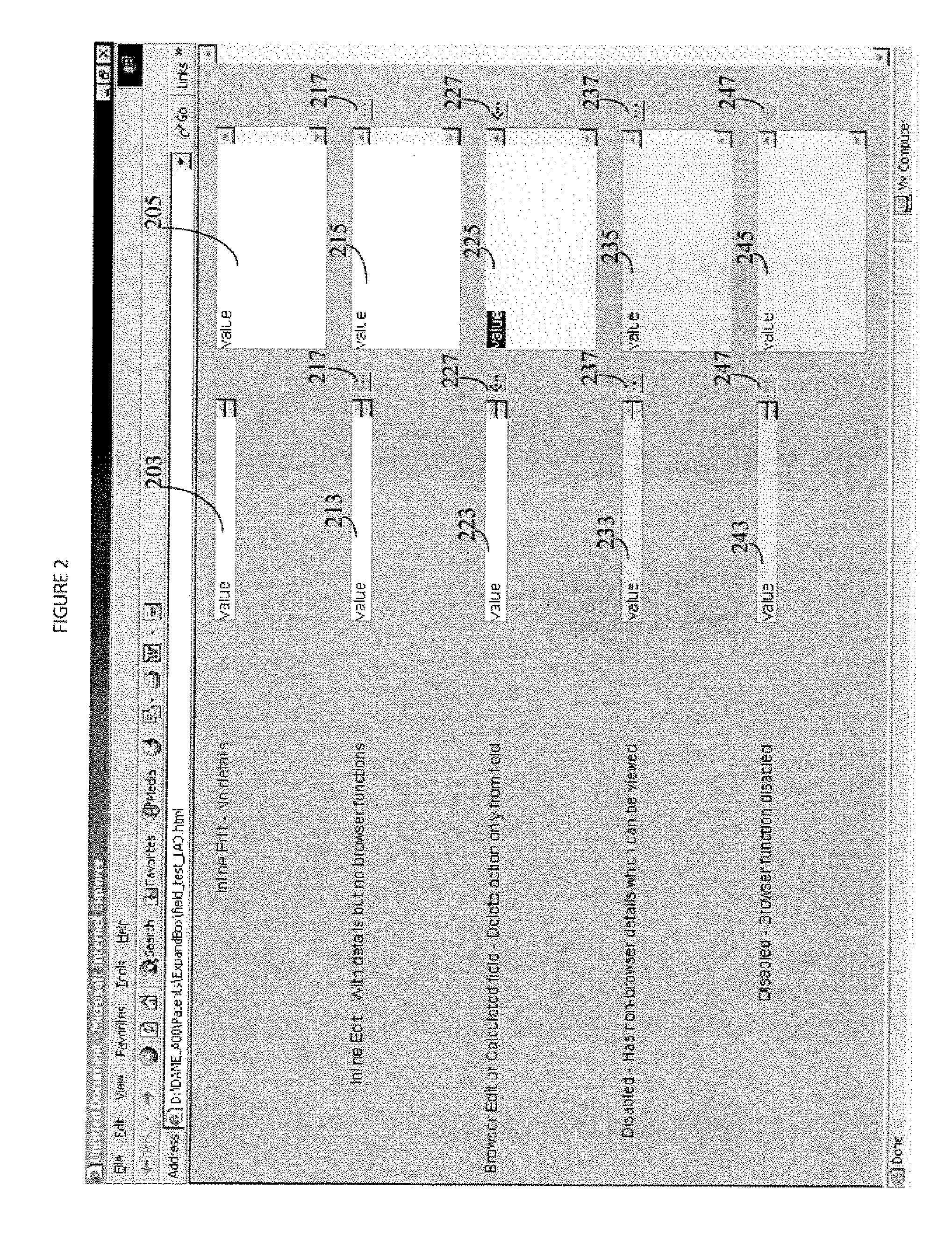 User Interface Image Element Display and Adaptation System