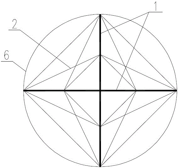 A heat storage tank water distribution tray connection structure