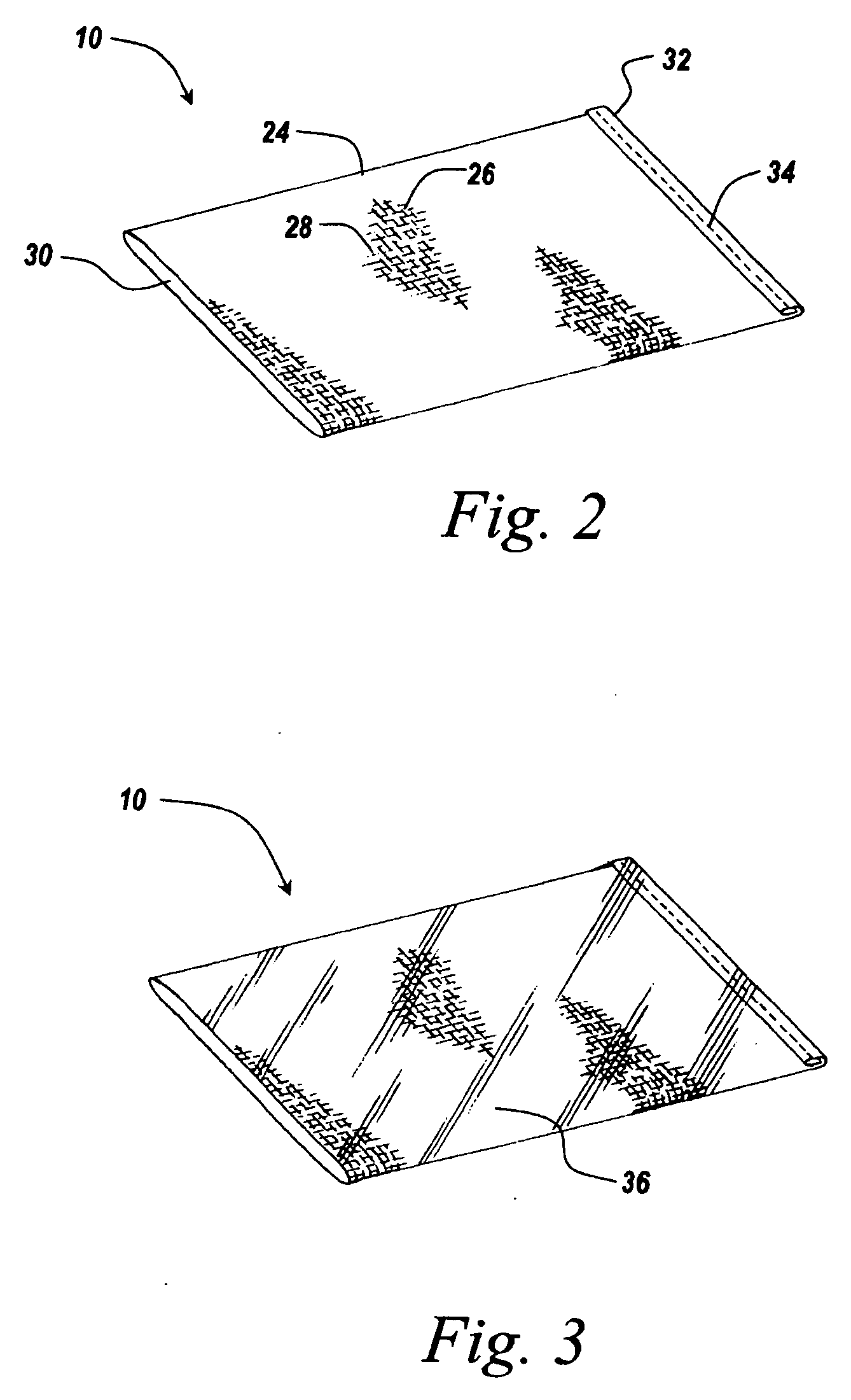 High strength ribbon-woven disposable bag for containing refuse