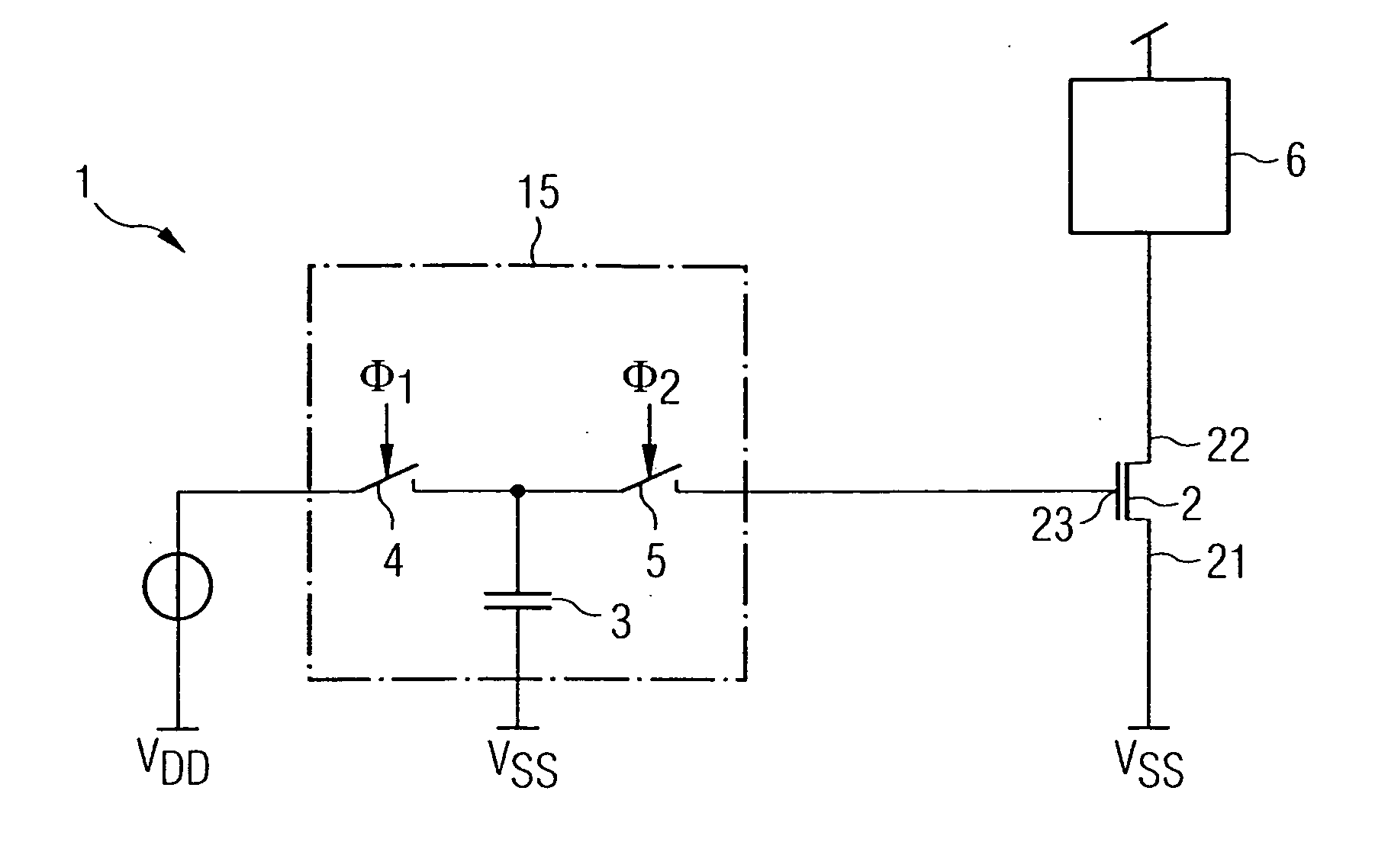 Method and apparatus for switching on a voltage supply of a semiconductor circuit and corresponding semiconductor circuit