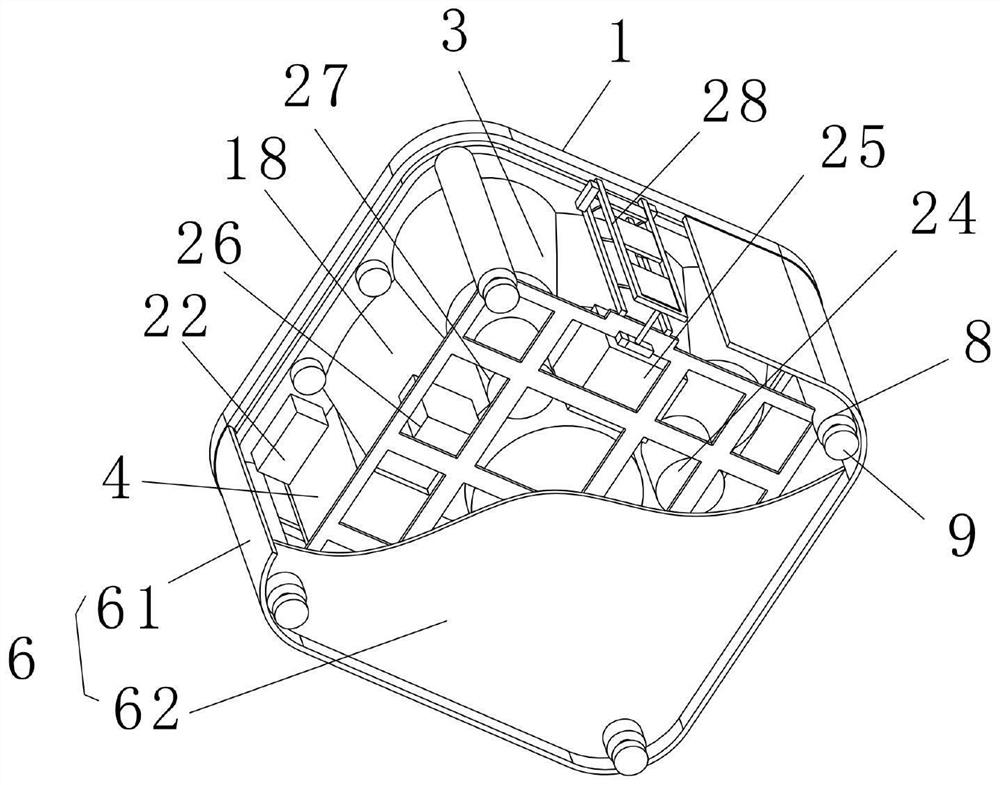 Massage bathtub with hydrogen bath function