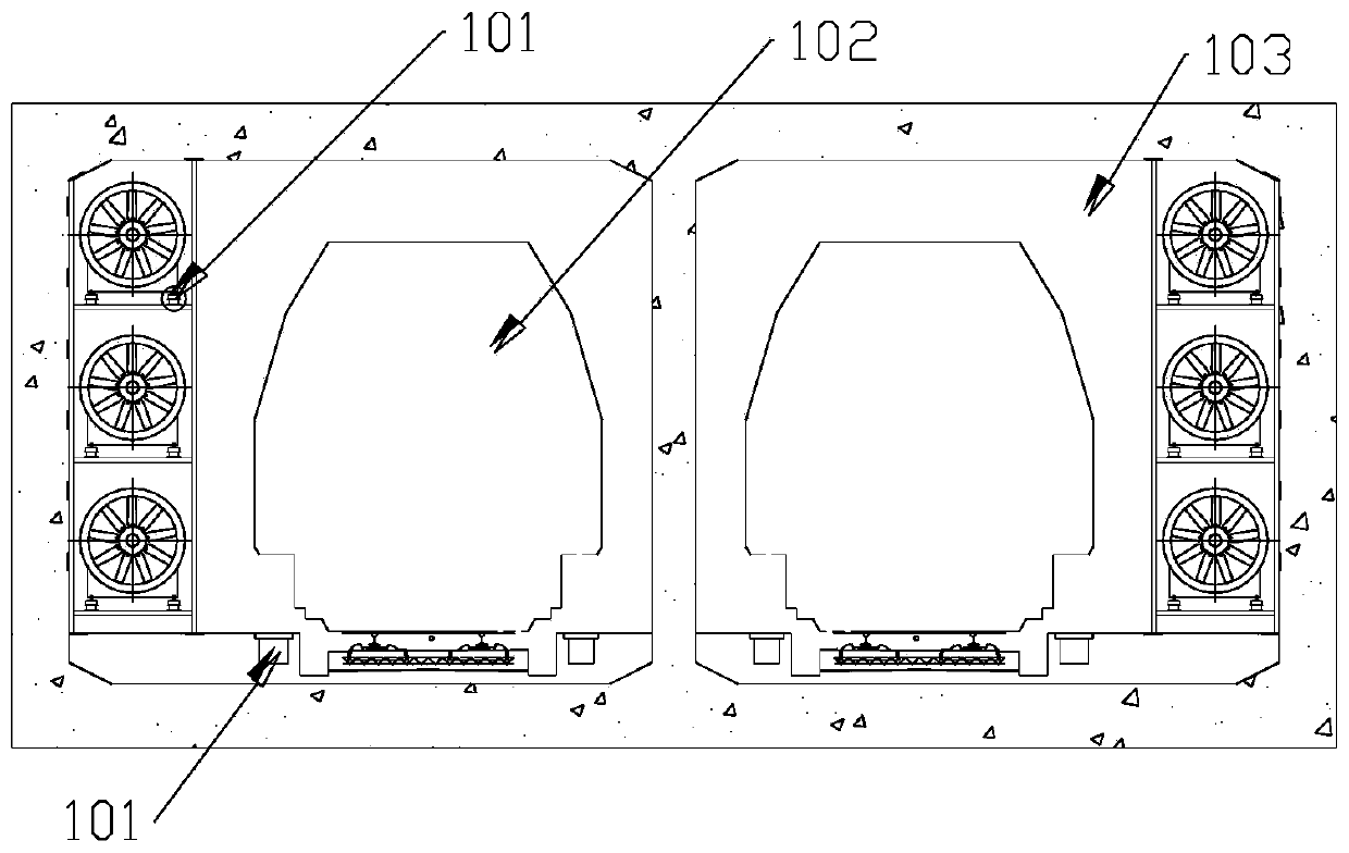 Tunnel cloud monitoring system and method based on Internet of Things