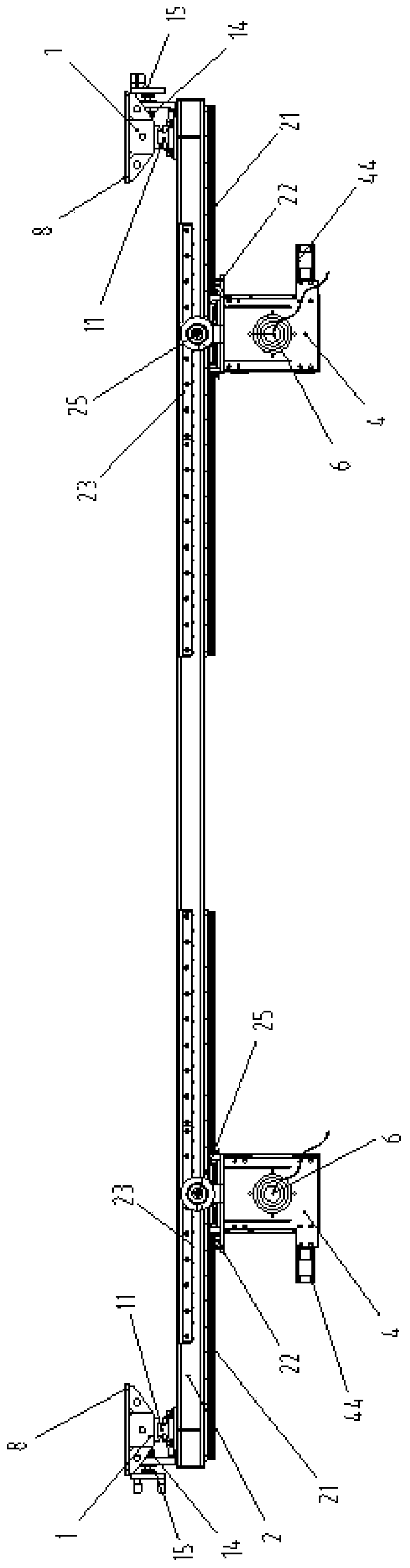 Substrate glass bait cutting equipment