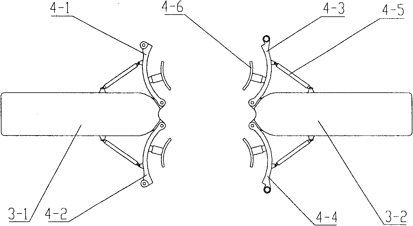 Fan holding and lifting device and mobile overwater operation platform