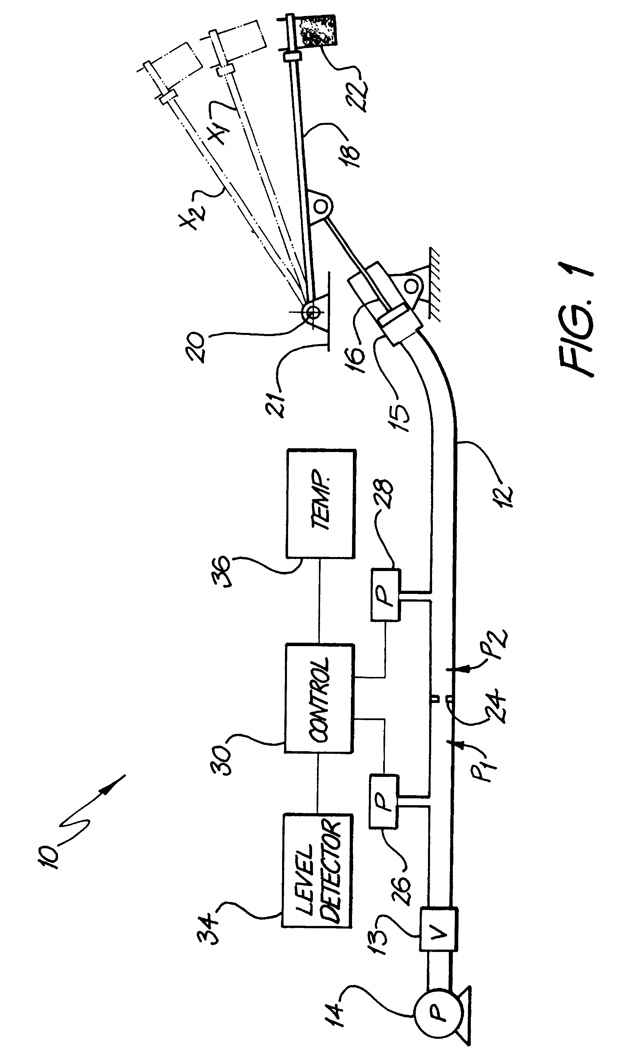 Hydraulic weighing apparatus and method